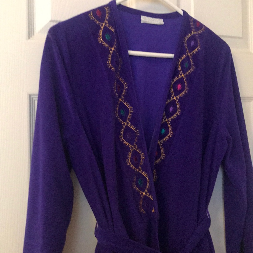 Velour Velvet Robe | Small